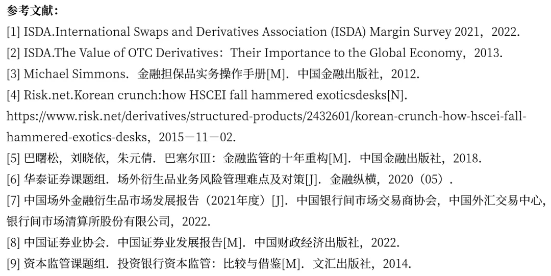 证券公司场外衍生品业务风险防范实践与研究
